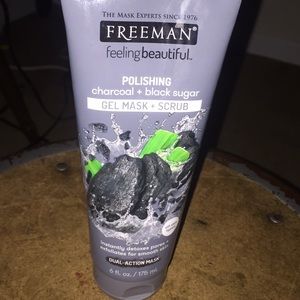 Polishing Charcoal plus Black sugar Gel Mask+Scrub